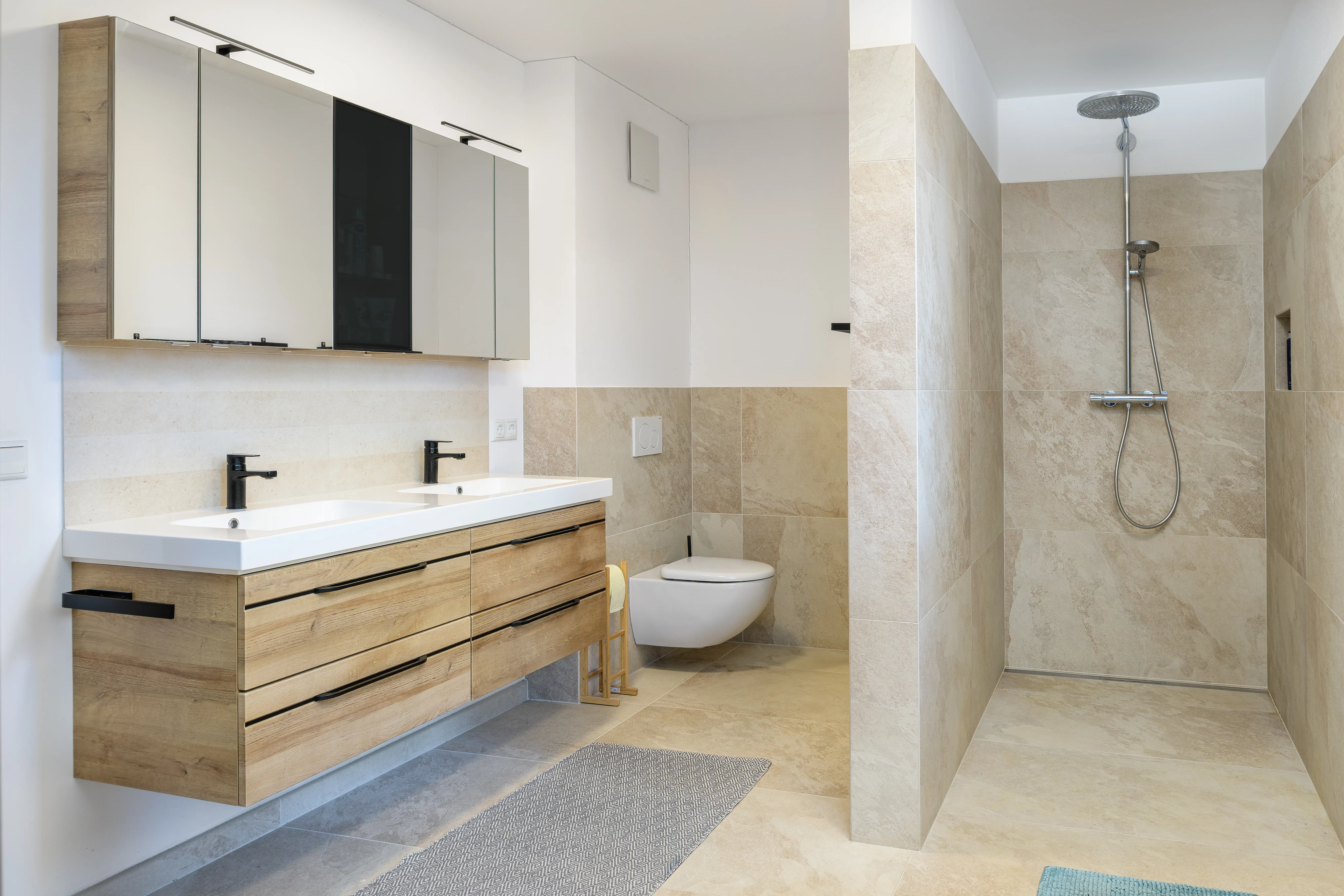 Umsetzung und Abwicklung von Badsanierung mit WOW Wimberger